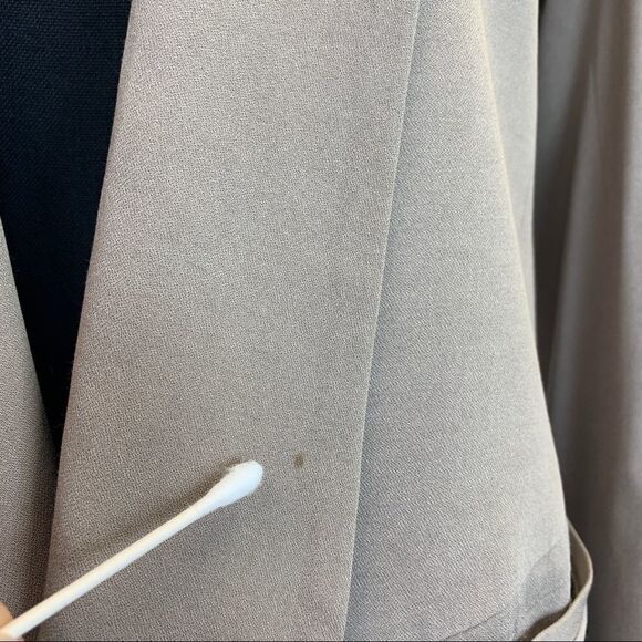 Helmet Lang taupe brown longsleeve blazer size 6 - Picture 13 of 15